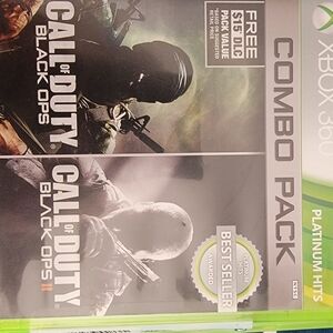 Call of Duty: Black Ops Combo Pack for Xbox 360 - Black and White